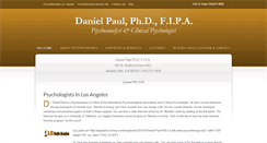 Desktop Screenshot of dpaulphd.com